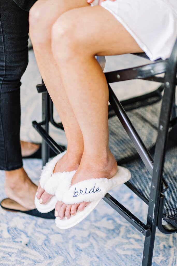 Bride slippers